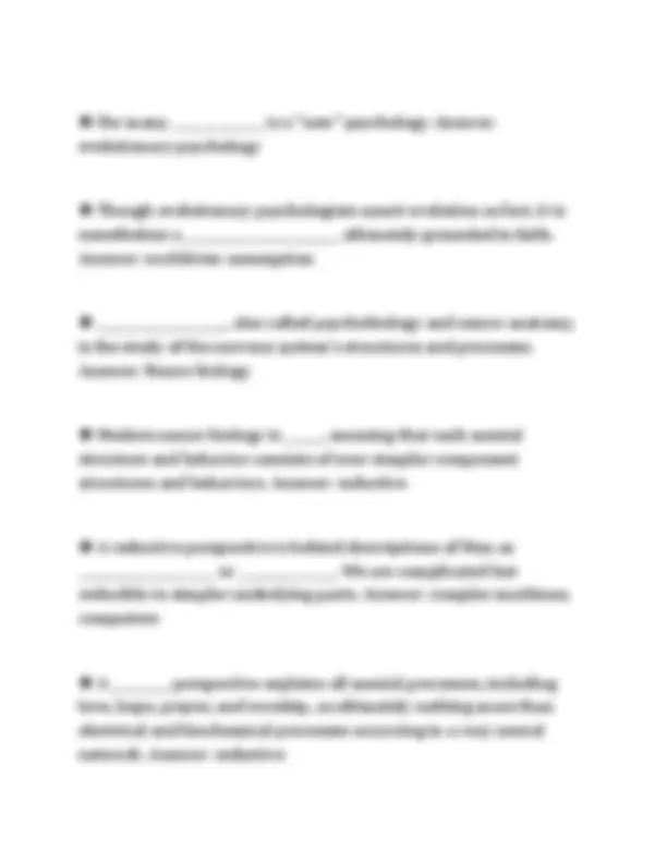 PSYC 140 MODULE 3 2026 FULL REVISION PACK QUESTIONS AND SOLUTIONS ...