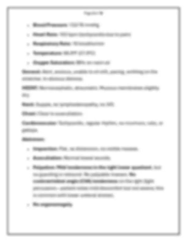 Thiasis MOLLY HOWARD – 33-YEAR-OLD FEMALE WITH ACUTE FLANK PAIN | Exams Nursing ...