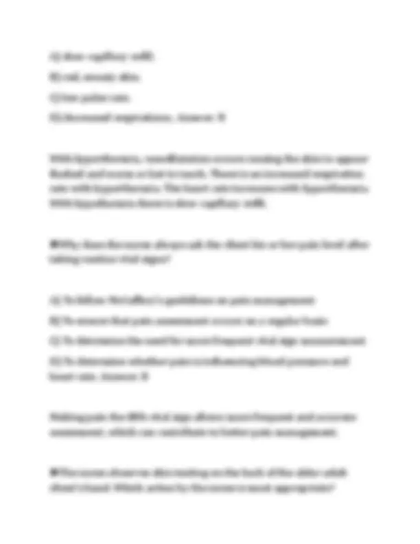 MEDICAL SURGICAL NURSING ACTUAL PAPER 2026 QUESTIONS WITH SOLUTIONS ...