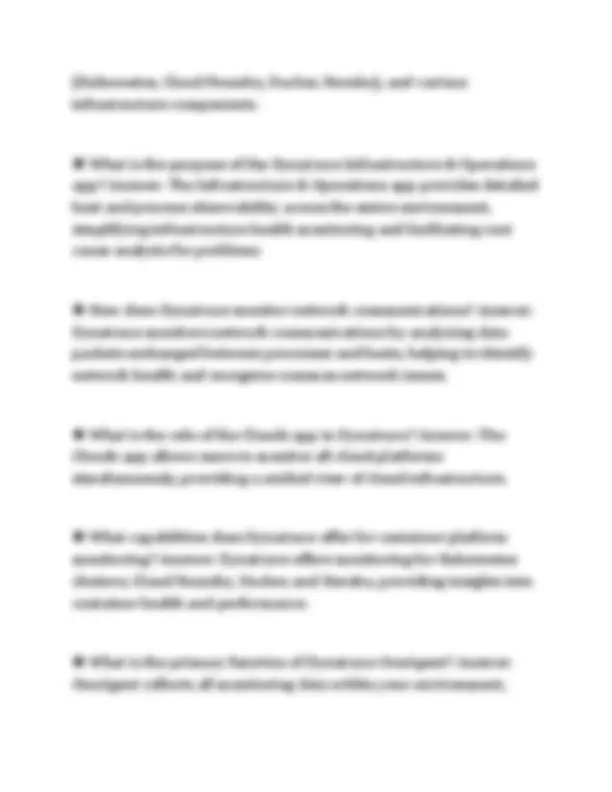 Dynatrace Associate Exam Complete Study Guide Verified Q&A’s 100% ...