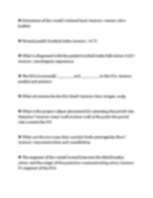 Ardms Rvt Exam Questions ARDMS RVT EXAM 2026 FINAL ASSESSMENT PAPER VASCULAR DIAGNOSTICS ...