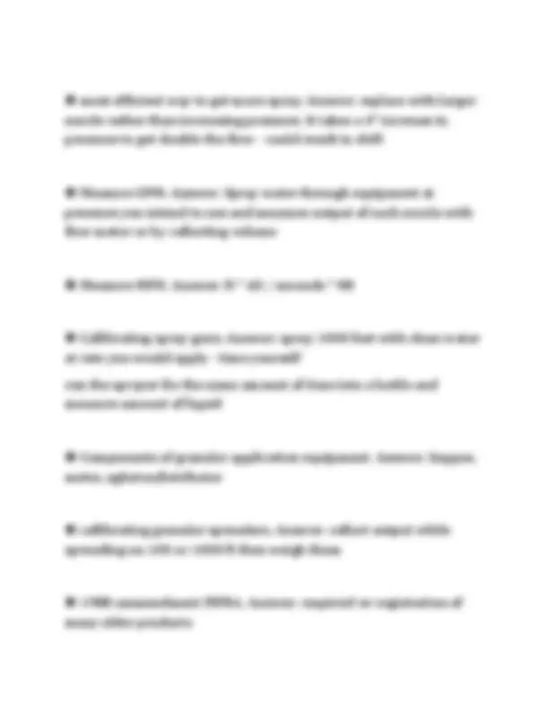 ILLINOIS FIELD CROP APPLICATORS TEST 2026 REVISION NOTES AND STRUCTURED ...