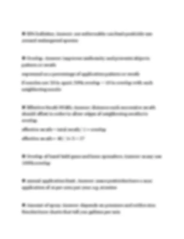 ILLINOIS FIELD CROP APPLICATORS TEST 2026 REVISION NOTES AND STRUCTURED ...