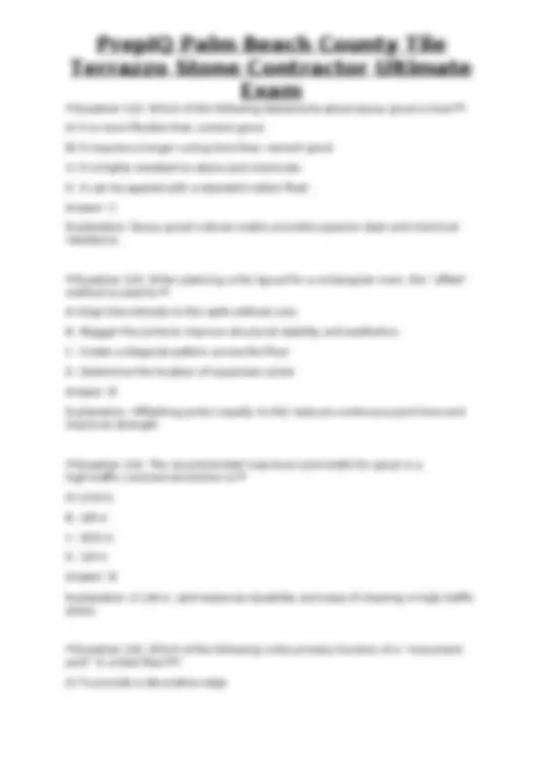 PrepIQ Palm Beach County Tile Terrazzo Stone Contractor Ultimate Exam ...