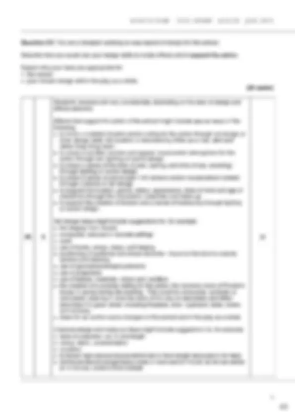 . Actual 2025 AQA GCSE DRAMA 8261/W Merged Question Paper + Mark Scheme ...