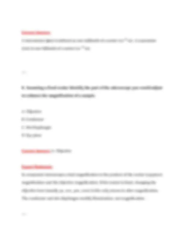 BIOD 171 Module 3 Exam (PDF) | 2026 Cell Structure Questions ...