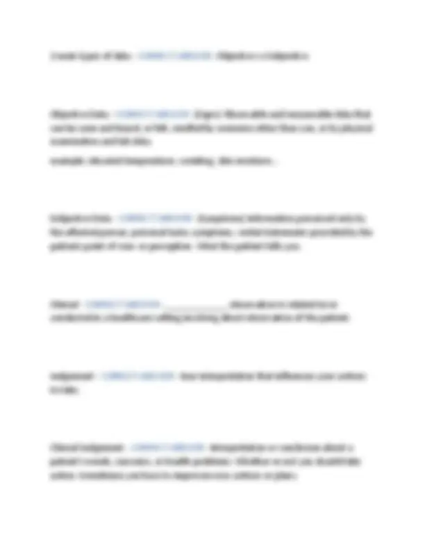 Hondros Nur 155 Exam 1 2026|2027 Questions and Verified Detailed ...