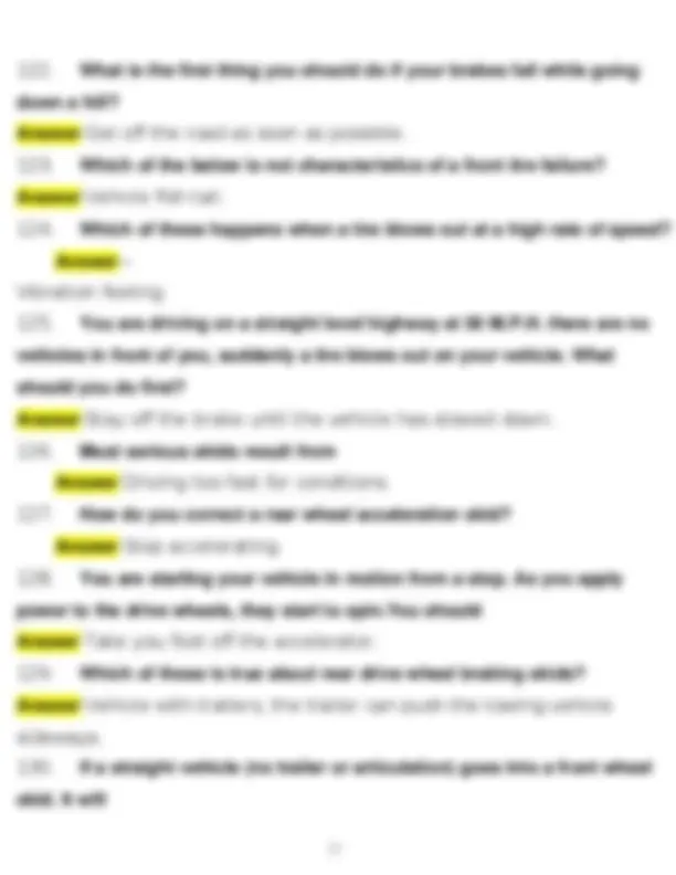 DMV CDL Test 2026 /2027 with detailed Test Questions & verified Answers ...