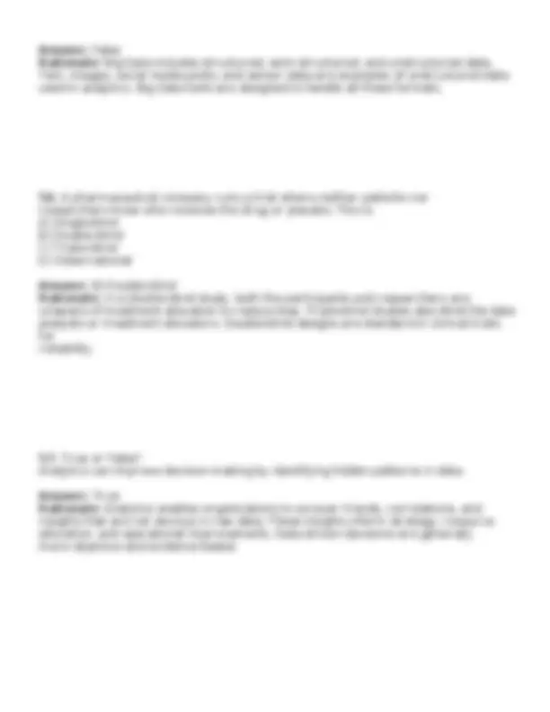 WGU C207 Data Driven Decision Making Final Exam Study Guide 2026 2027 ...