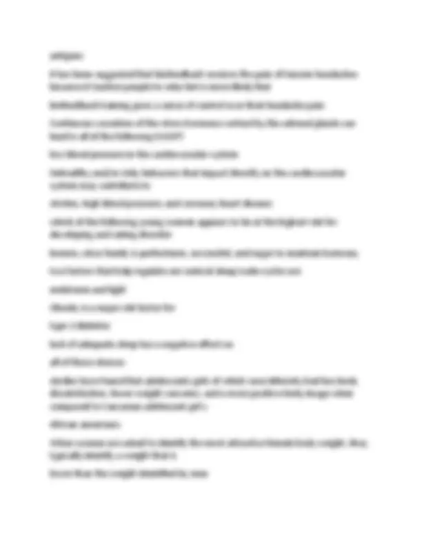 psy exam 4 Questions and Answers | 2026 Update | 100% Correct. | Exams ...