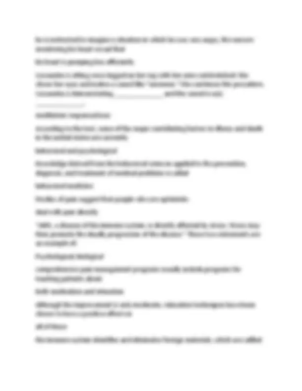 psy exam 4 Questions and Answers | 2026 Update | 100% Correct. | Exams ...