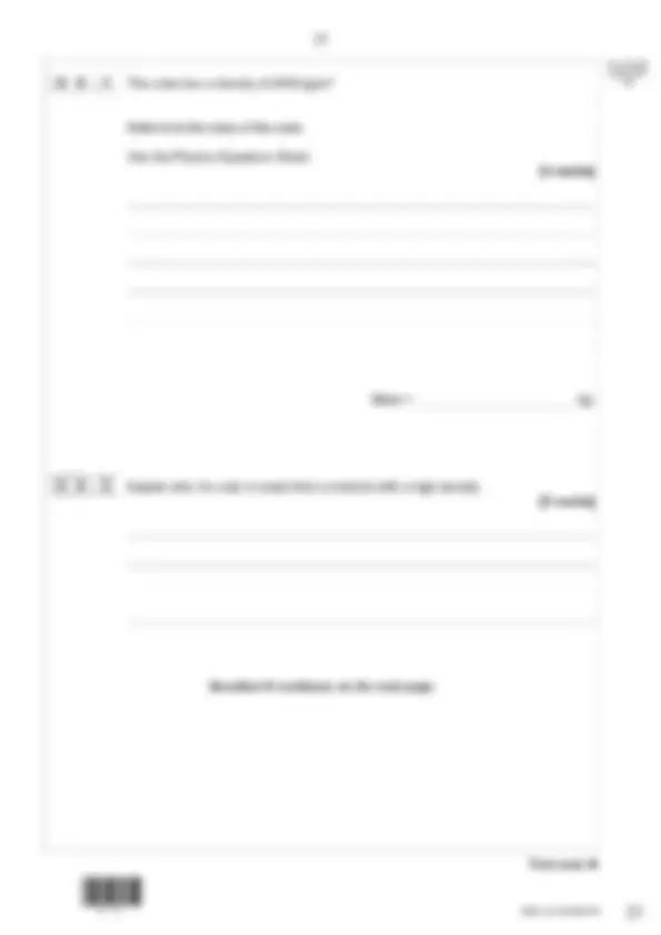 2025 AQA GCSE COMBINED SCIENCE: TRILOGY 8464/P/1H PHYSICS Paper 1F QP ...