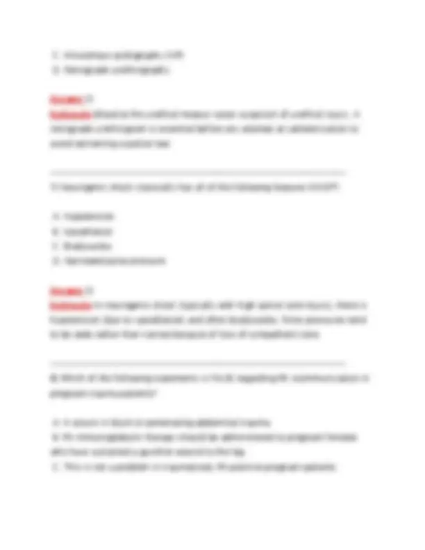Atlc 10.pdf ATLS 10th Edition Post Test 1-4 - Full Exam Compilation | (2026/2027 ...