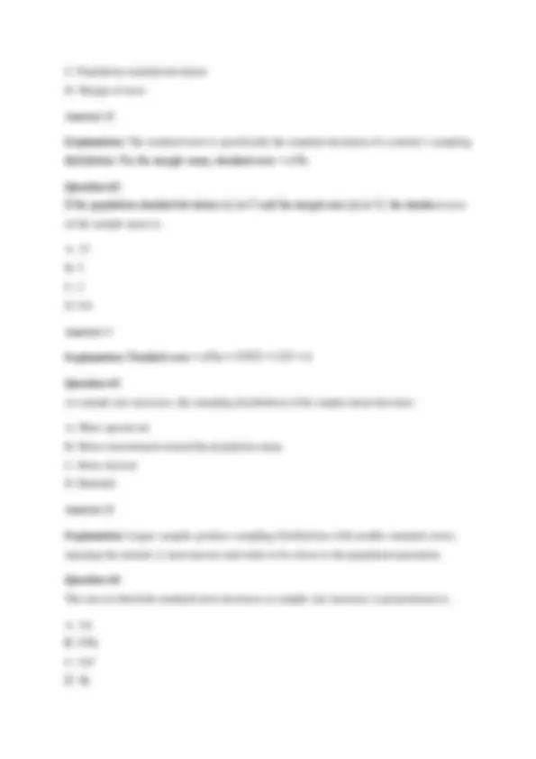 STAT 101 Final Exam 2026/2027 – Practice Questions & Answers | Exams ...