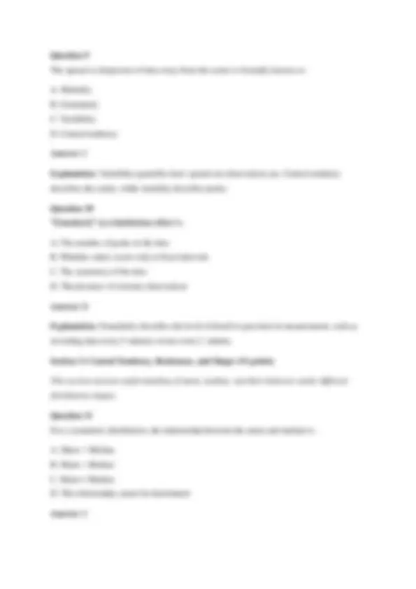 STAT 101 Final Exam 2026/2027 – Practice Questions & Answers | Exams ...