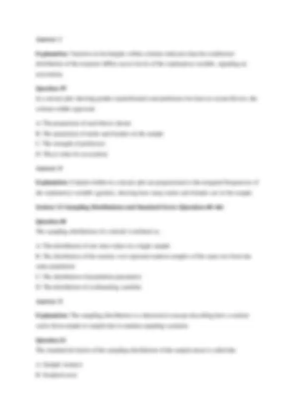 STAT 101 Final Exam 2026/2027 – Practice Questions & Answers | Exams ...