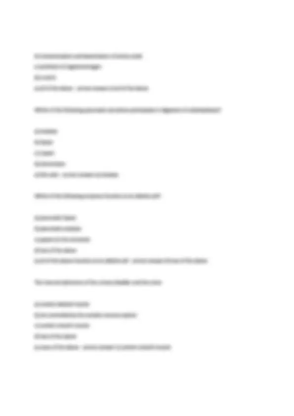 BIO 202 Midterm Exam Compilation 2025 – Comprehensive Practice ...