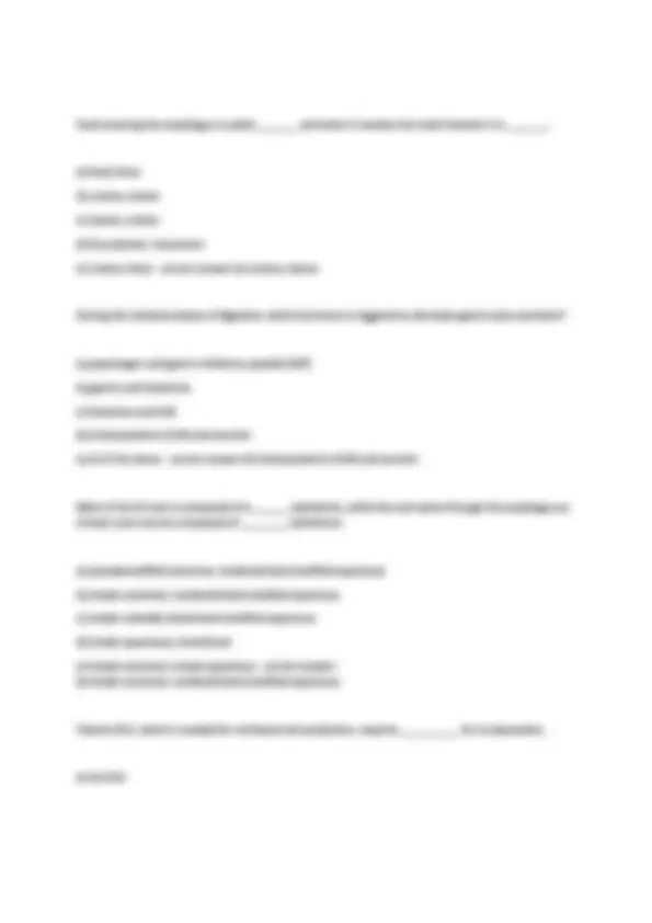 BIO 202 Midterm Exam Compilation 2025 – Comprehensive Practice ...