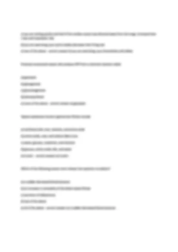 BIO 202 Midterm Exam Compilation 2025 – Comprehensive Practice ...