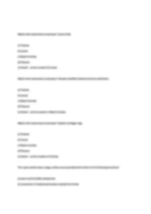 BIO 202 Midterm Exam Compilation 2025 – Comprehensive Practice ...