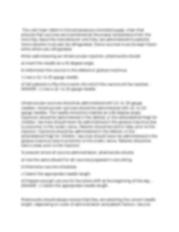 APhA Immunization Home Study EXAM (updated 2026) Questions & Answers ...