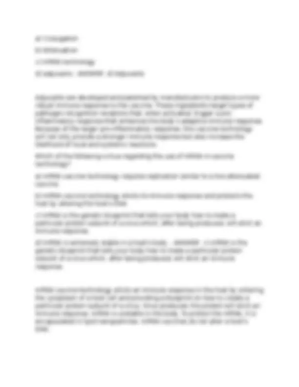 APhA Immunization Home Study EXAM (updated 2026) Questions & Answers ...