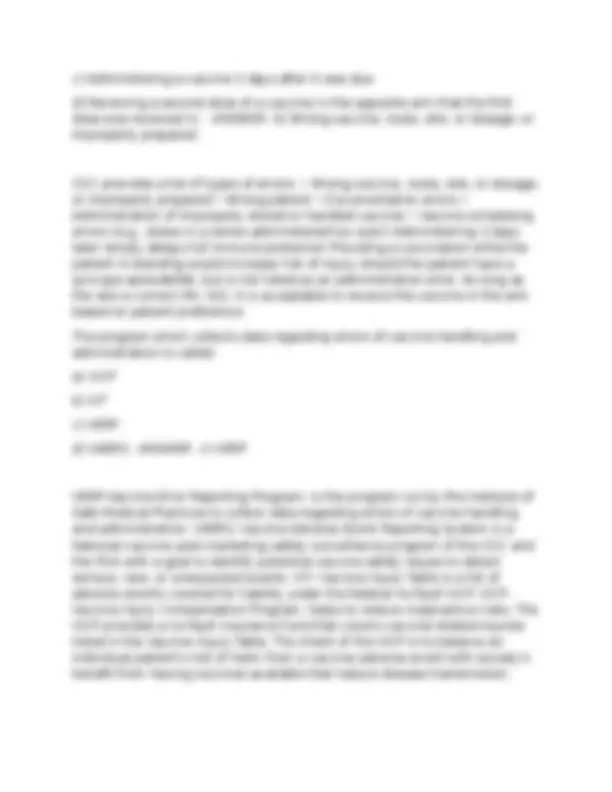 APhA Immunization Home Study EXAM (updated 2026) Questions & Answers ...