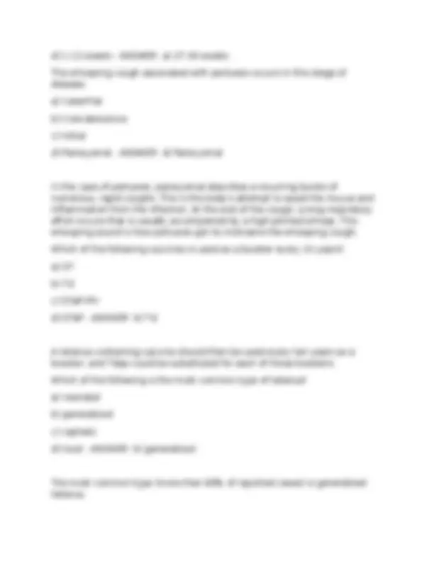 APhA Immunization Home Study EXAM (updated 2026) Questions & Answers ...