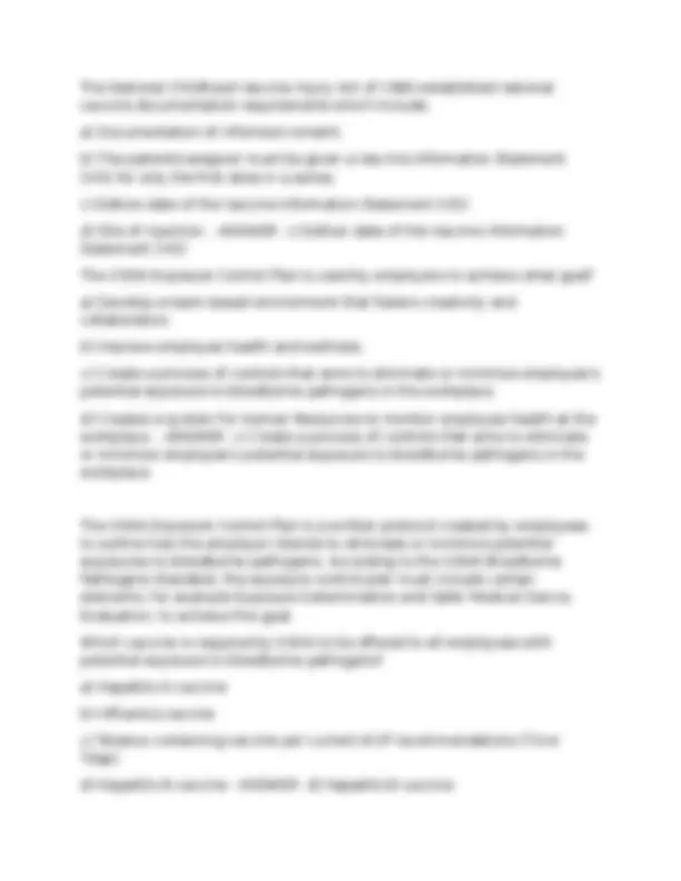 APhA Immunization Home Study EXAM (updated 2026) Questions & Answers ...