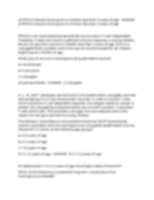 APhA Immunization Home Study EXAM (updated 2026) Questions & Answers ...