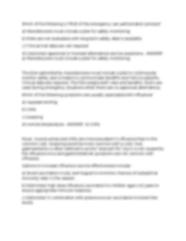 APhA Immunization Home Study EXAM (updated 2026) Questions & Answers ...