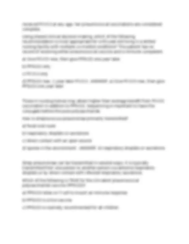 APhA Immunization Home Study EXAM (updated 2026) Questions & Answers ...