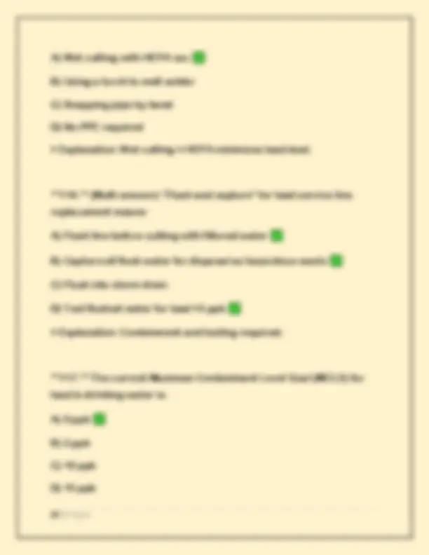 Maine Plumber Company Ultimate Exam 2026 Edition — Smart, Green, Code ...