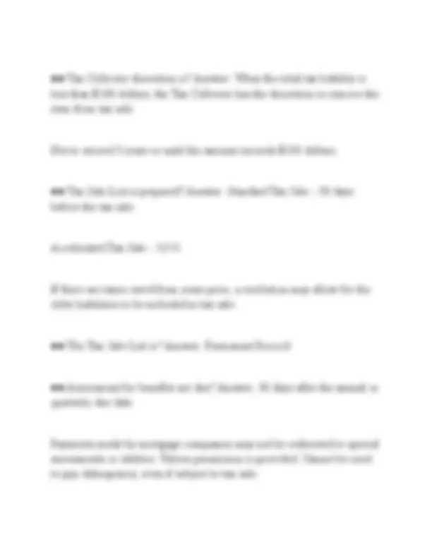 TAX COLLECTOR CERTIFICATION CERTIFICATION EVALUATION TEST PAPER 2026 ...