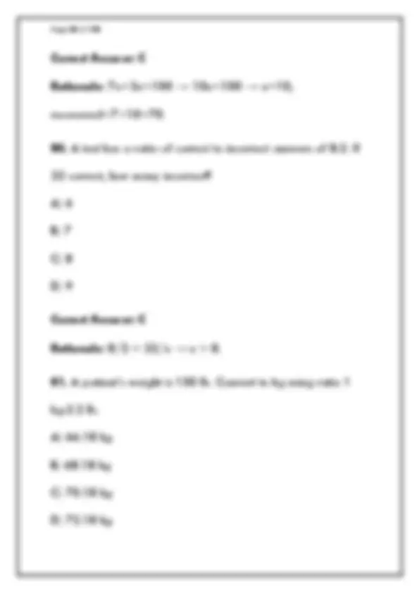 NLN NEX MATH ENTRANCE EXAM – 300+ PRACTICE QUESTIONS & ANSWERS (NURSING ...