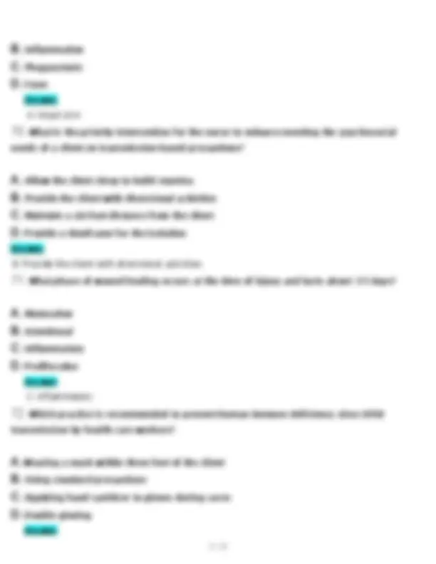 MDC 1 Final Exam (PDF) | (2026/2027) Nursing Questions & Answers ...