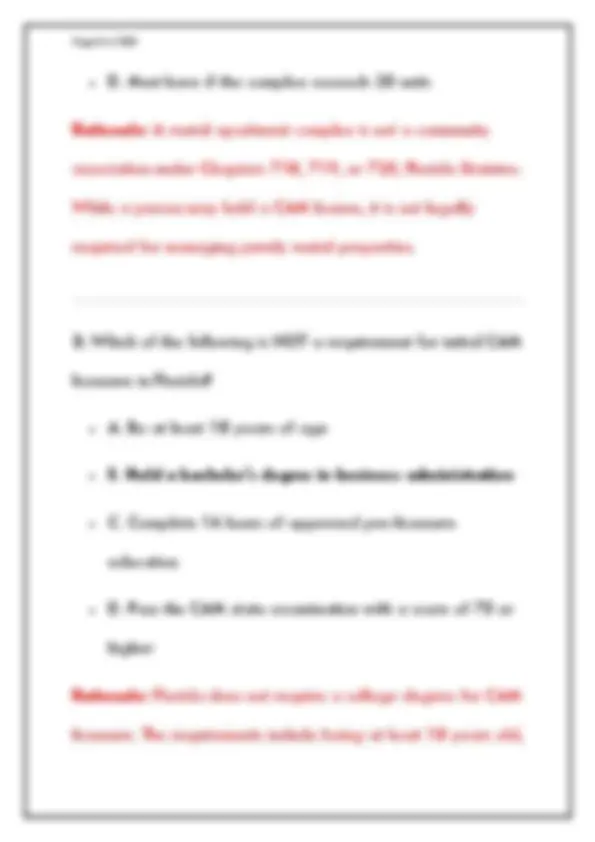FLORIDA CAM EXAM PREP 2026 – 300 REAL PRACTICE QUESTIONS, ANSWERS ...