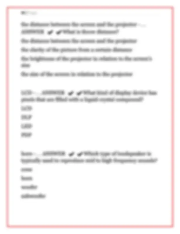 AV Technologist Test 2025/2026: Complete 200 Q&A & Certification ...