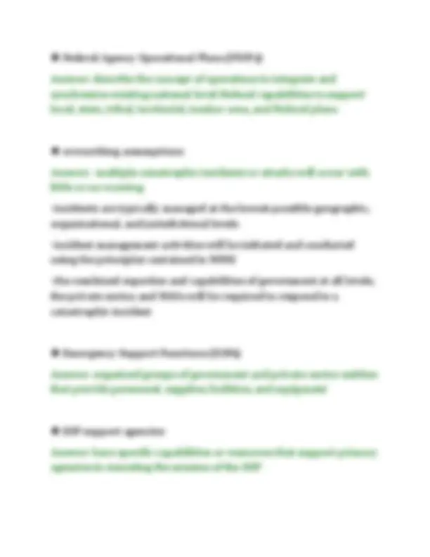 Ics 700 Answers.pdf FEMA ICS 700 LEARNING WORKBOOK 2026 NIMS FRAMEWORK AND INCIDENT ...
