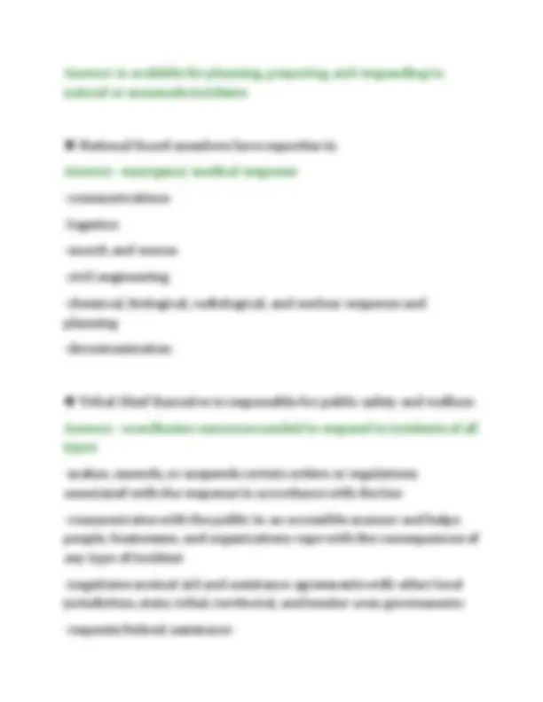 Ics 700 Answers.pdf FEMA ICS 700 LEARNING WORKBOOK 2026 NIMS FRAMEWORK AND INCIDENT ...