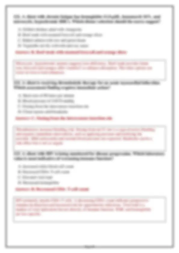 NUR 265 Medical Exam 1 2026: Versions 1, 2 & 3 – 200 Practice Questions ...