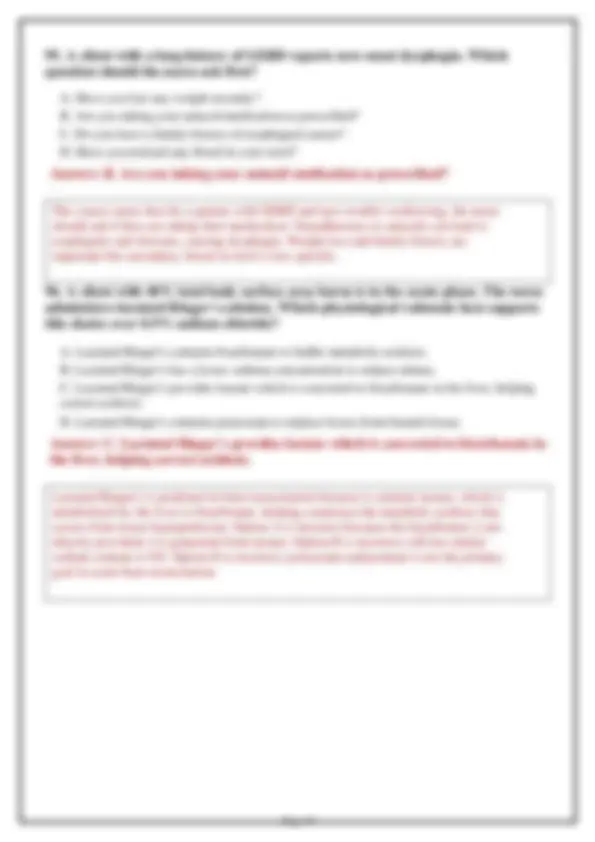 NUR 265 Medical Exam 1 2026: Versions 1, 2 & 3 – 200 Practice Questions ...