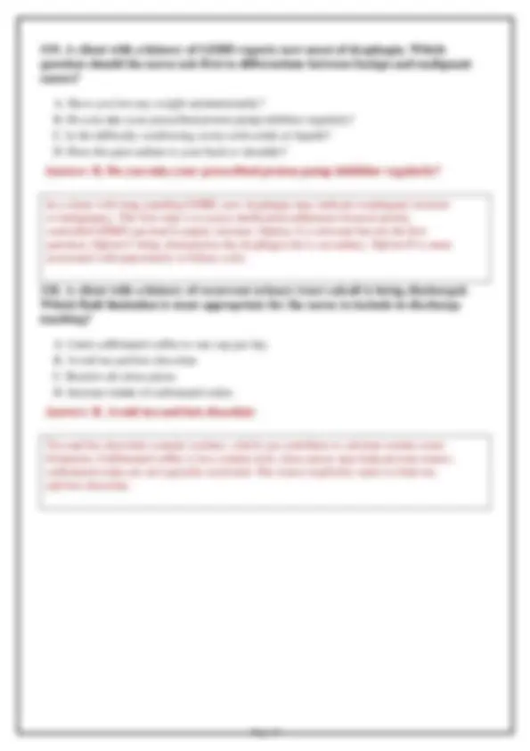NUR 265 Medical Exam 1 2026: Versions 1, 2 & 3 – 200 Practice Questions ...