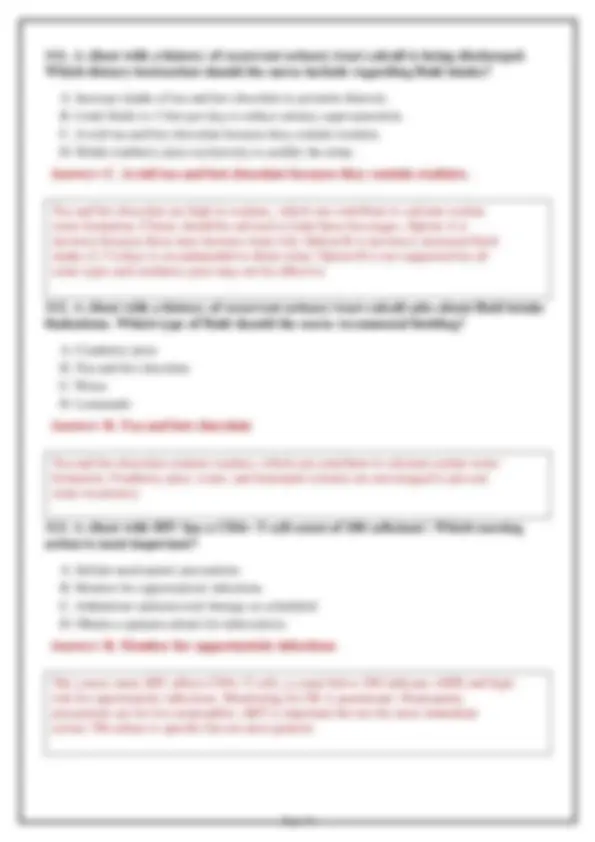 NUR 265 Medical Exam 1 2026: Versions 1, 2 & 3 – 200 Practice Questions ...
