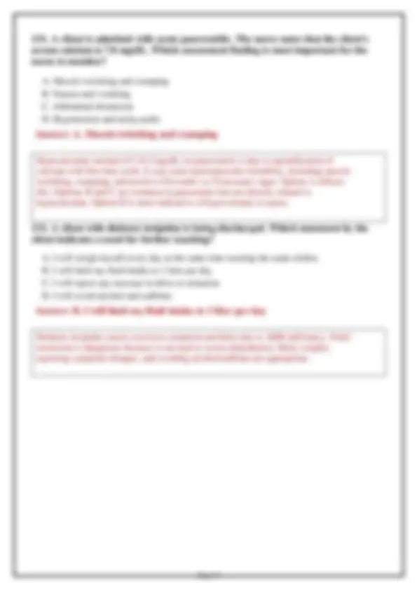 NUR 265 Medical Exam 1 2026: Versions 1, 2 & 3 – 200 Practice Questions ...
