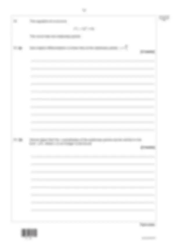 AQA A-Level Mathematics Paper 1 Practice Exam & Mark Scheme 2025 ...