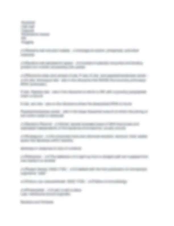 BIOLOGY MAJOR FIELD EXAMS 2026/2027 QUESTIONS AND ANSWERS RATED A+ ...