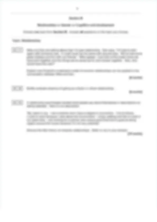 2025 AQA A-level PSYCHOLOGY Paper 3 QUESTION PAPER AND MARK SCHEME ...