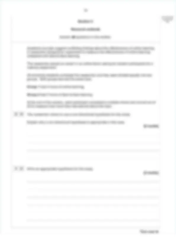 2025 AQA A-level PSYCHOLOGY Paper 2 QUESTION PAPER AND MARK SCHEME ...