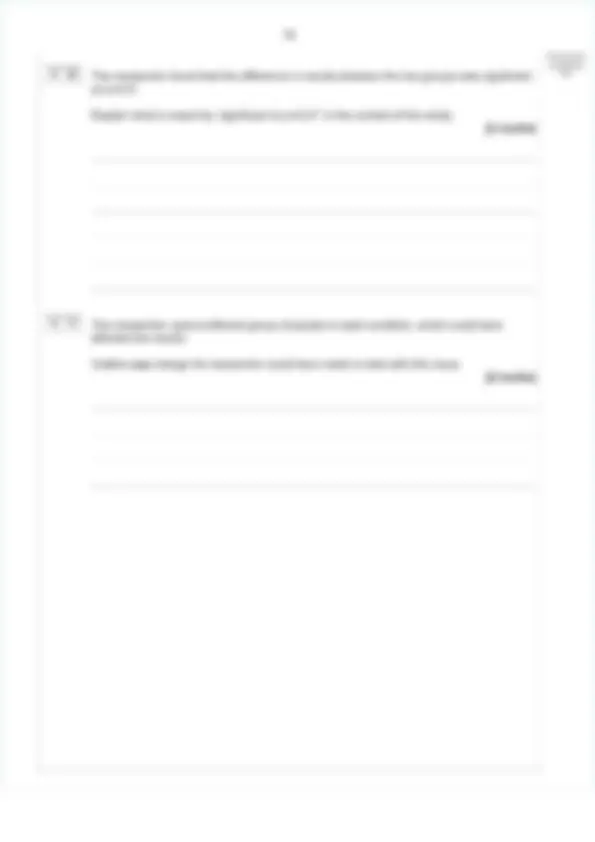 2025 AQA A-level PSYCHOLOGY Paper 2 QUESTION PAPER AND MARK SCHEME ...
